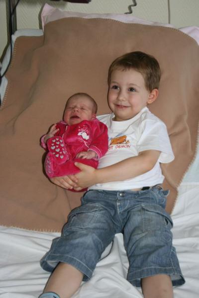 Ma petite soeur le 2 jour